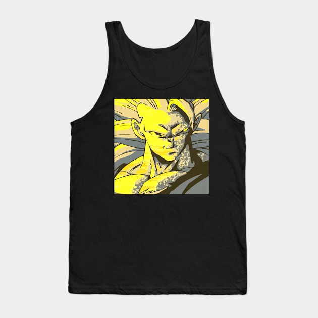 SSJ3 Goku Tank Top by BarnawiMT